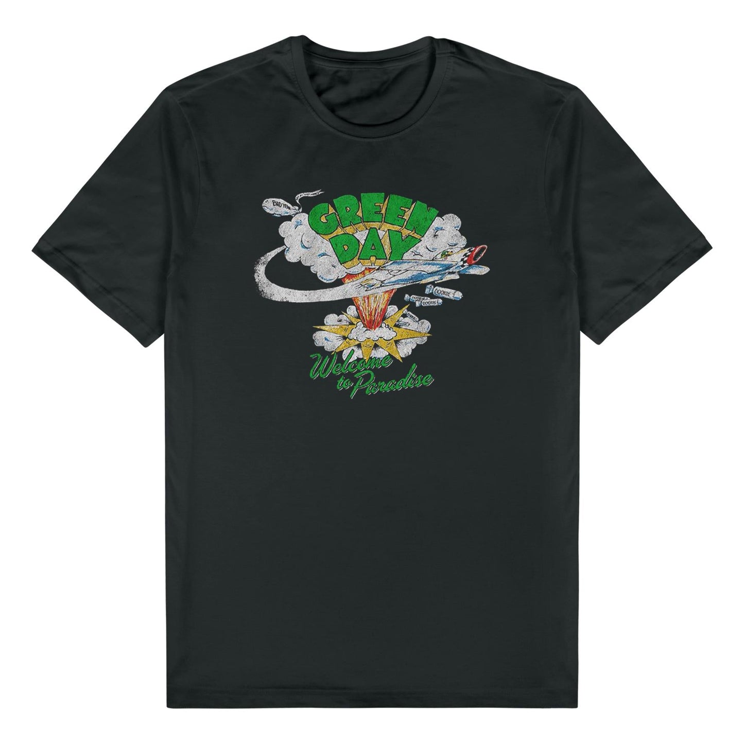 Green Day - Welcome To Paradise T-Shirt (Small)