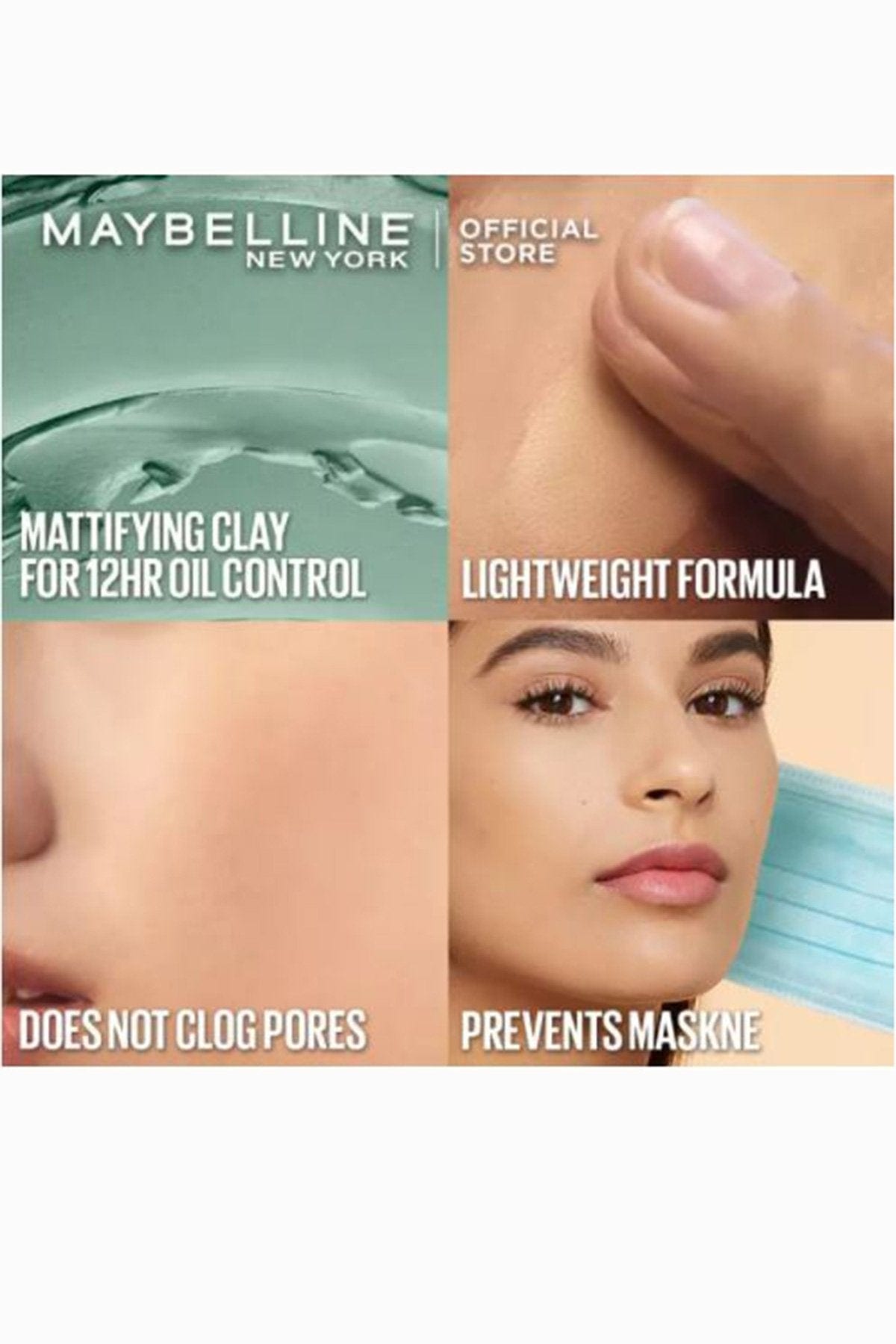 Fit Me! Matte & Poreless Foundation - 125 Nude Beige