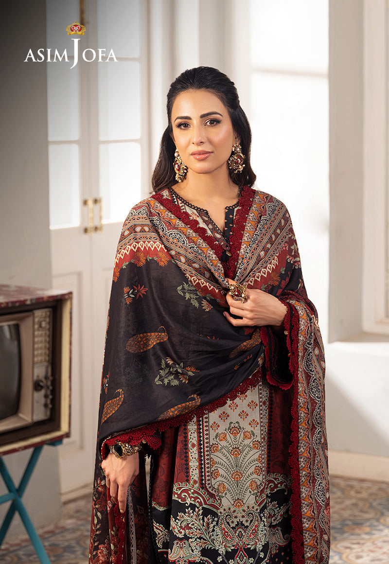 AJARP-26 PRINTED LAWN 3 PCS