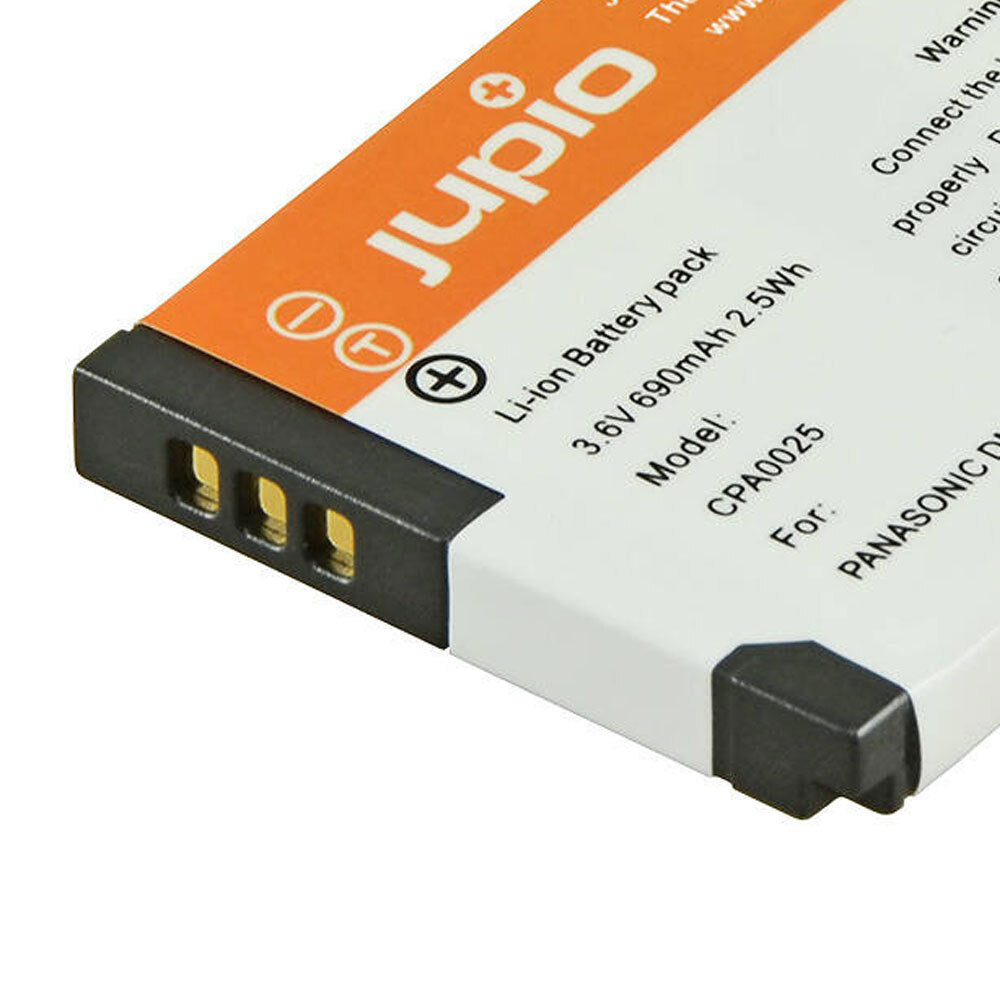 Jupio Li-Ion 3.6V 690mAh Rechargeable Battery For Panasonic DMW-BCL7 Camera