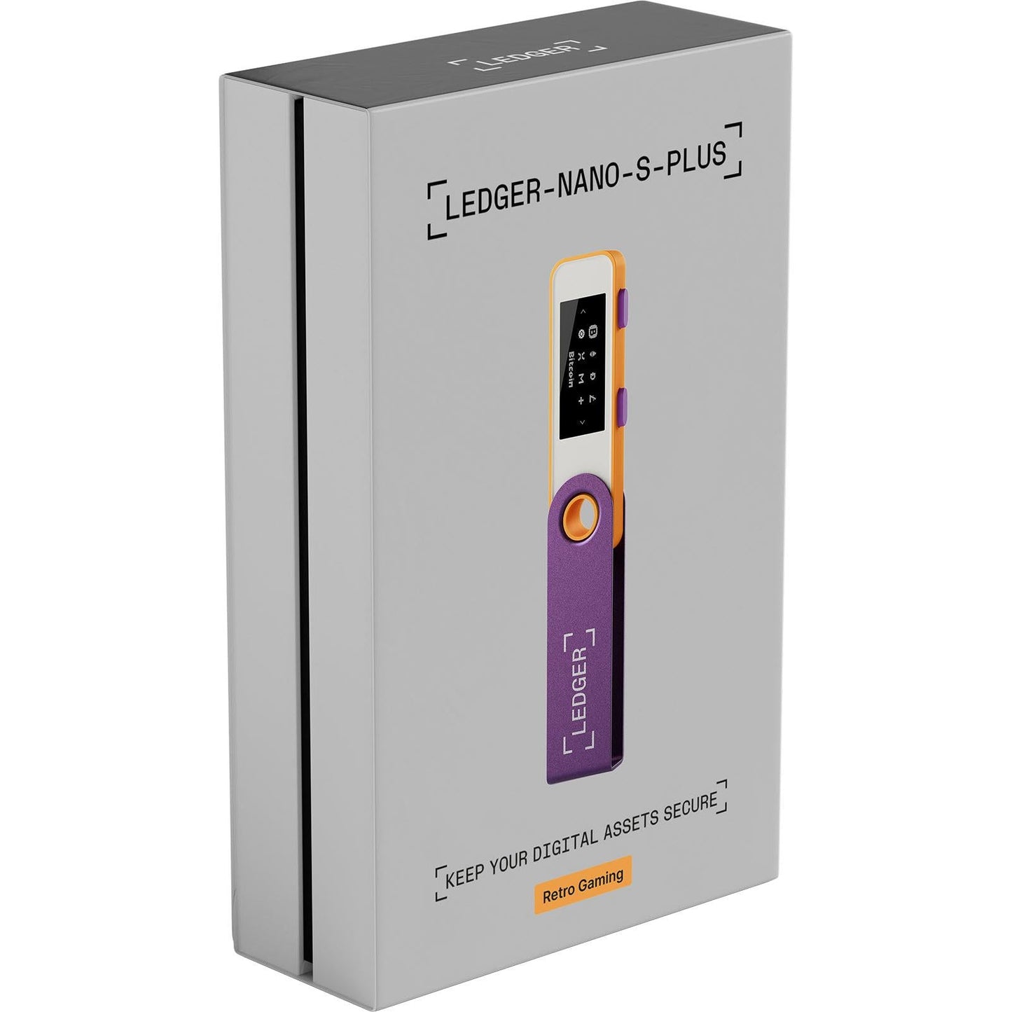 Ledger Nano S Plus Digital Wallet (Retro Gaming)