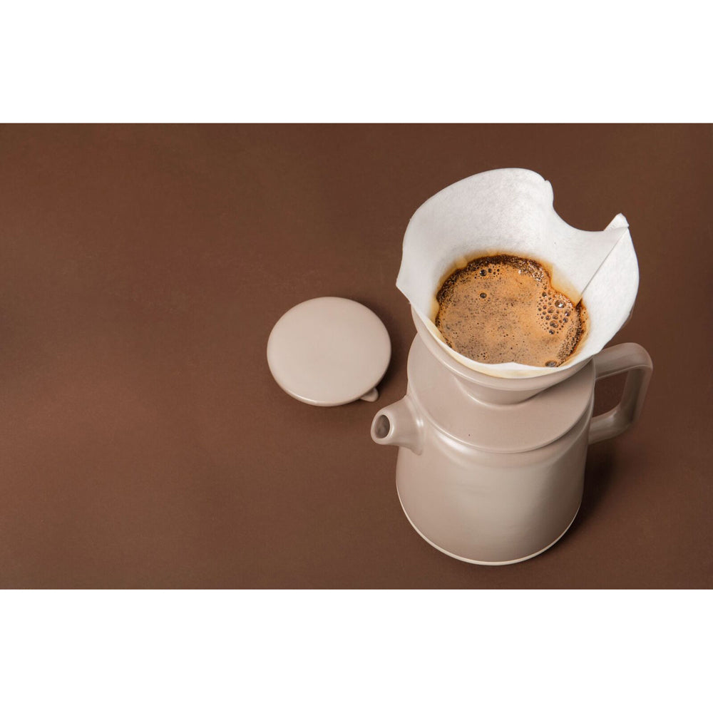 La Cafetiere 100 Pieces 19cm Bleached Coffee Filter Papers Size 4 (White)