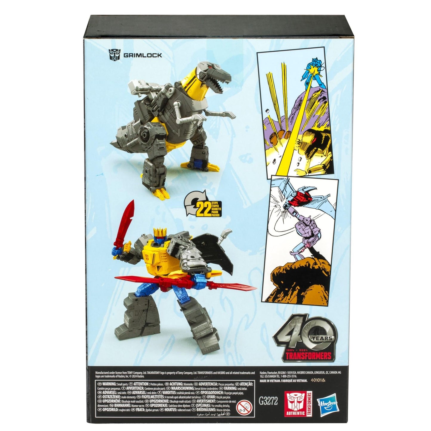 Transformers - Generations: Comic Edition Grimlock Figure