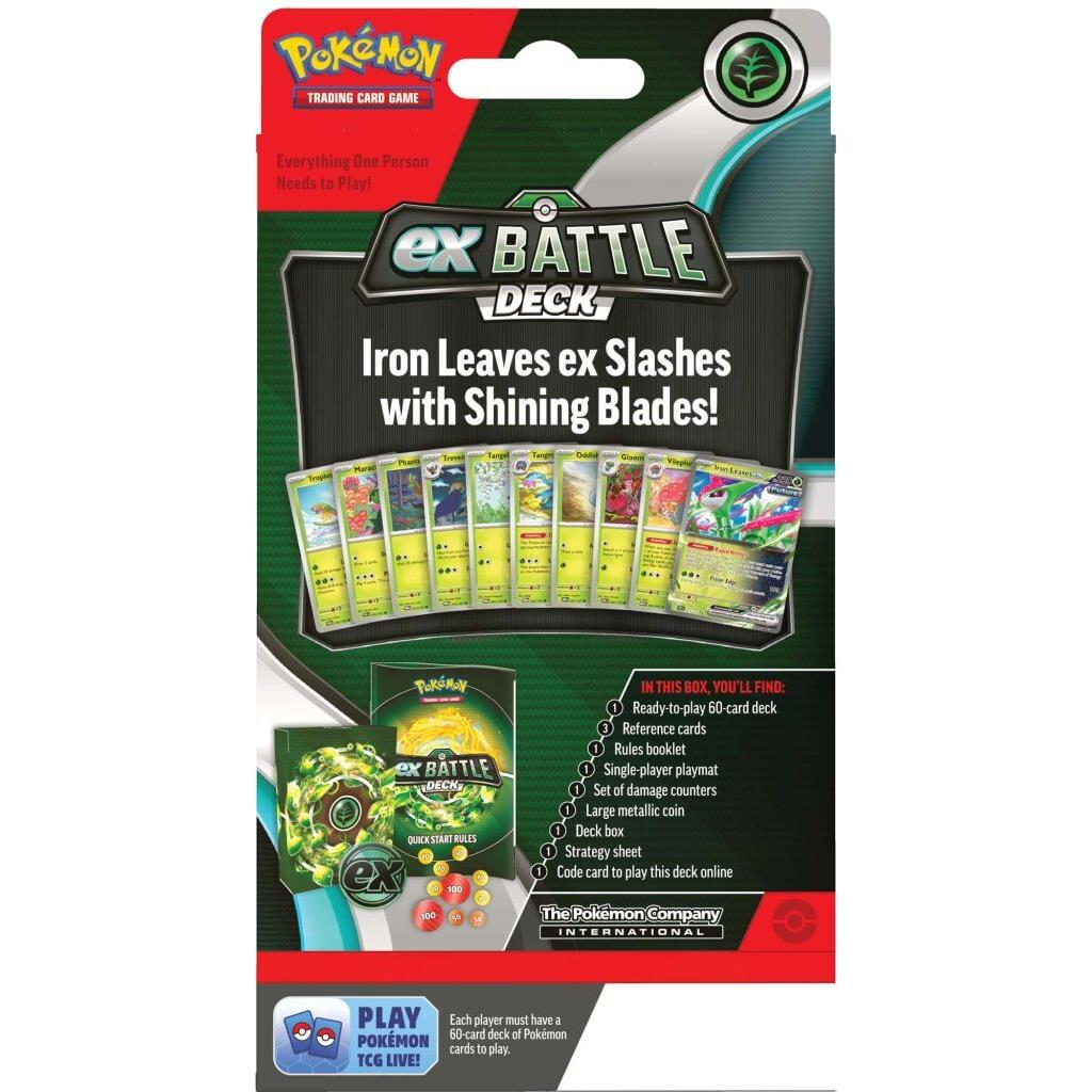 Pokemon Trading Card Game - Tapu Koko ex/Iron Leaves ex Battle Deck