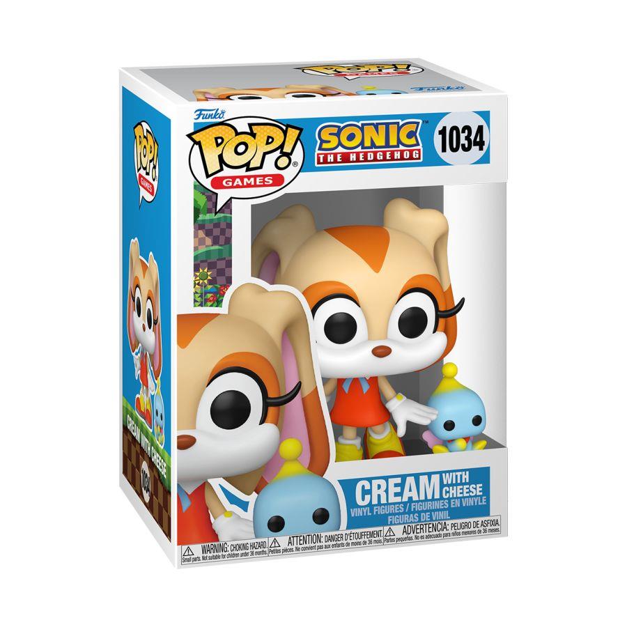 Sonic The Hedgehog - Cream with Cheese Pop! Vinyl
