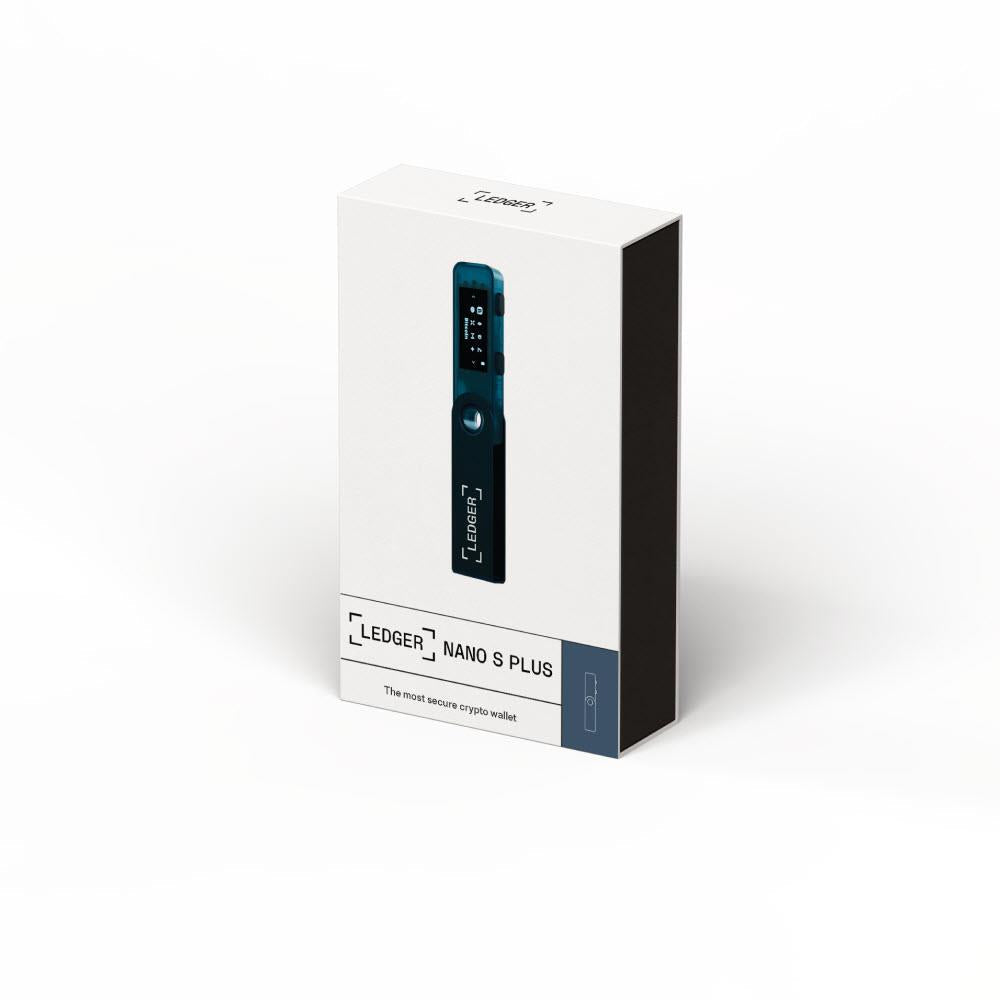 Ledger Nano S Plus Digital Wallet (Sapphire Blue)