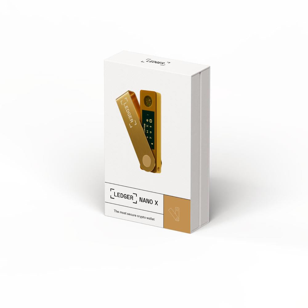 Ledger Nano X Digital Wallet (Gold)