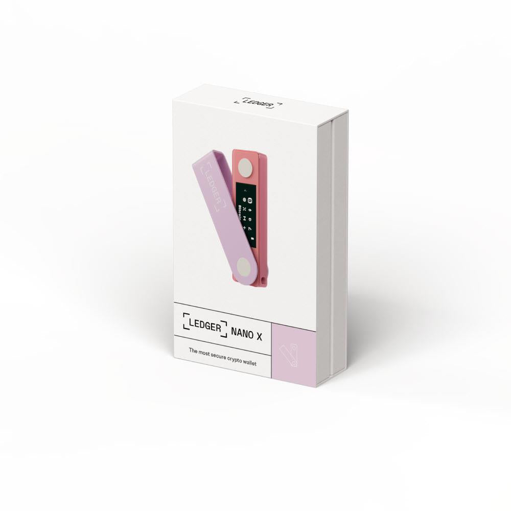 Ledger Nano X Digital Wallet (Pastel Pink)