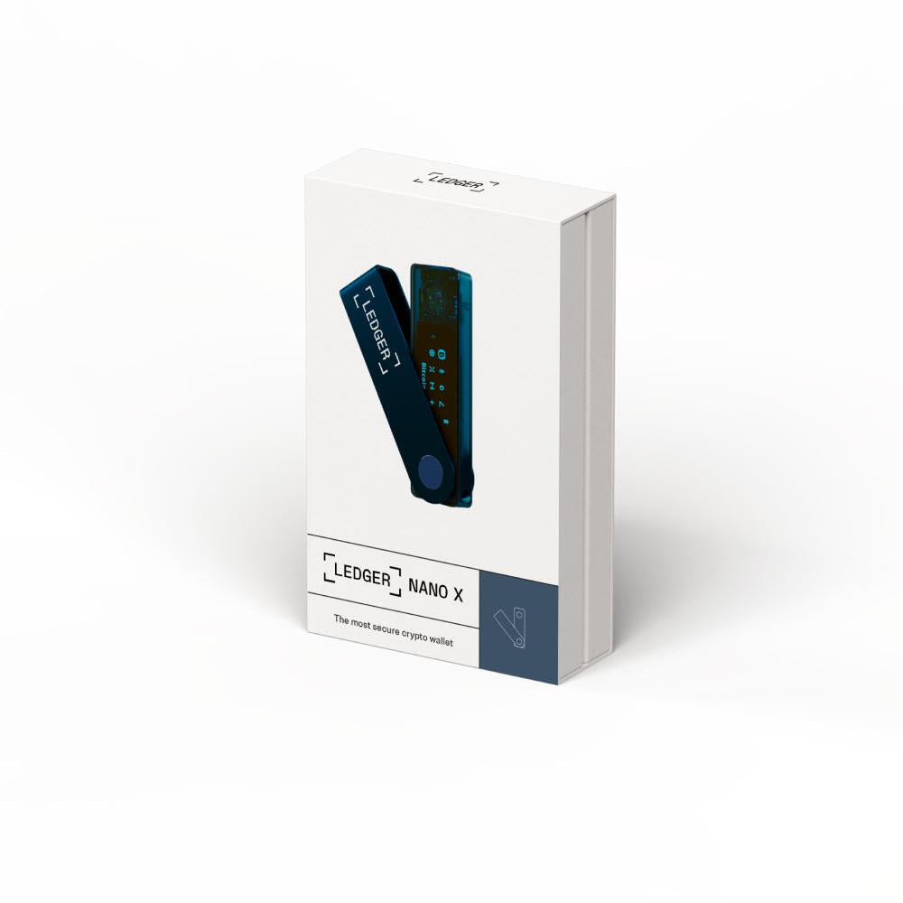 Ledger Nano X Digital Wallet (Sapphire Blue)