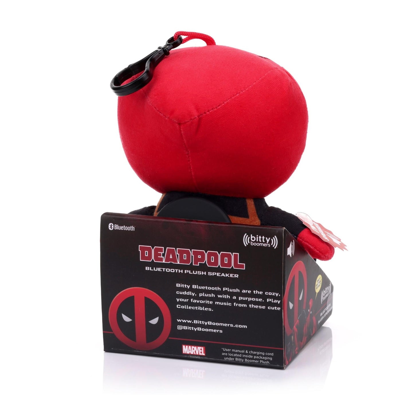 Bitty Boomers Plush Deadpool Bluetooth Speaker