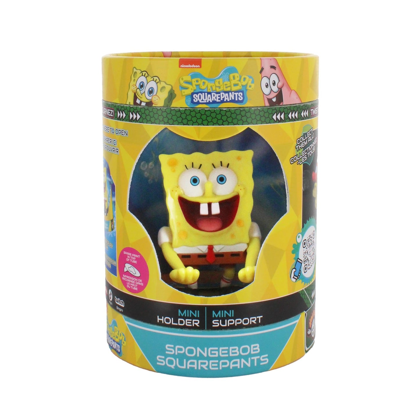 Spongebob: Spongebob Cable Guys Holdems, Mini Collectibles With a Twist