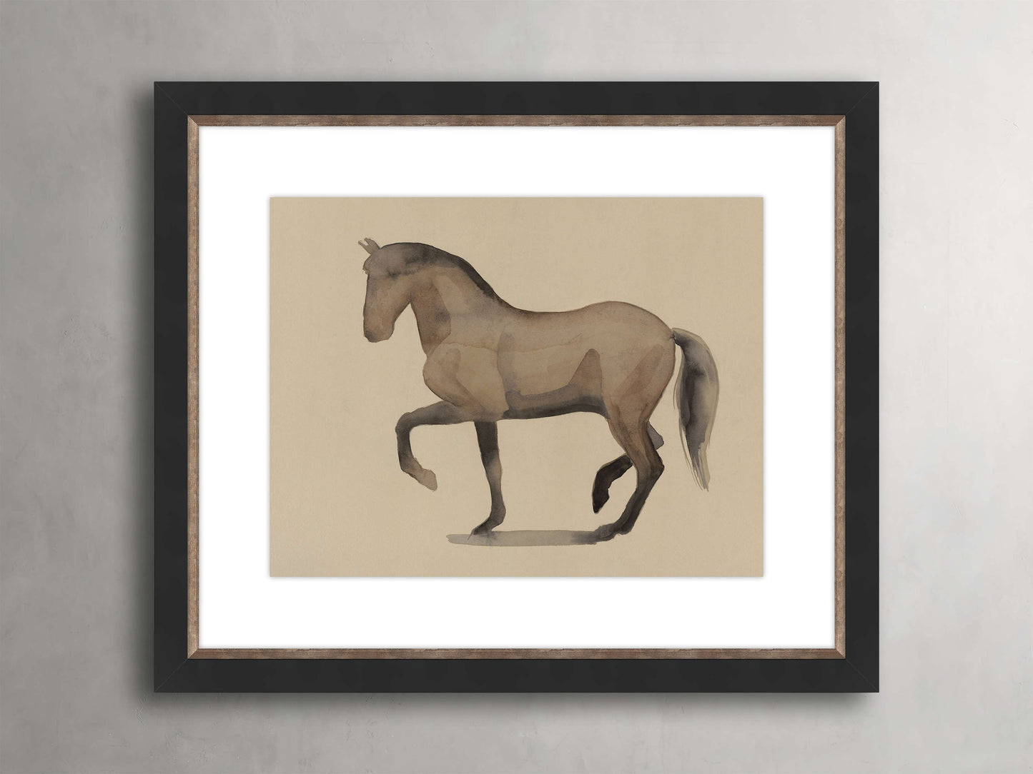 Rustic Portraits Framed Print II