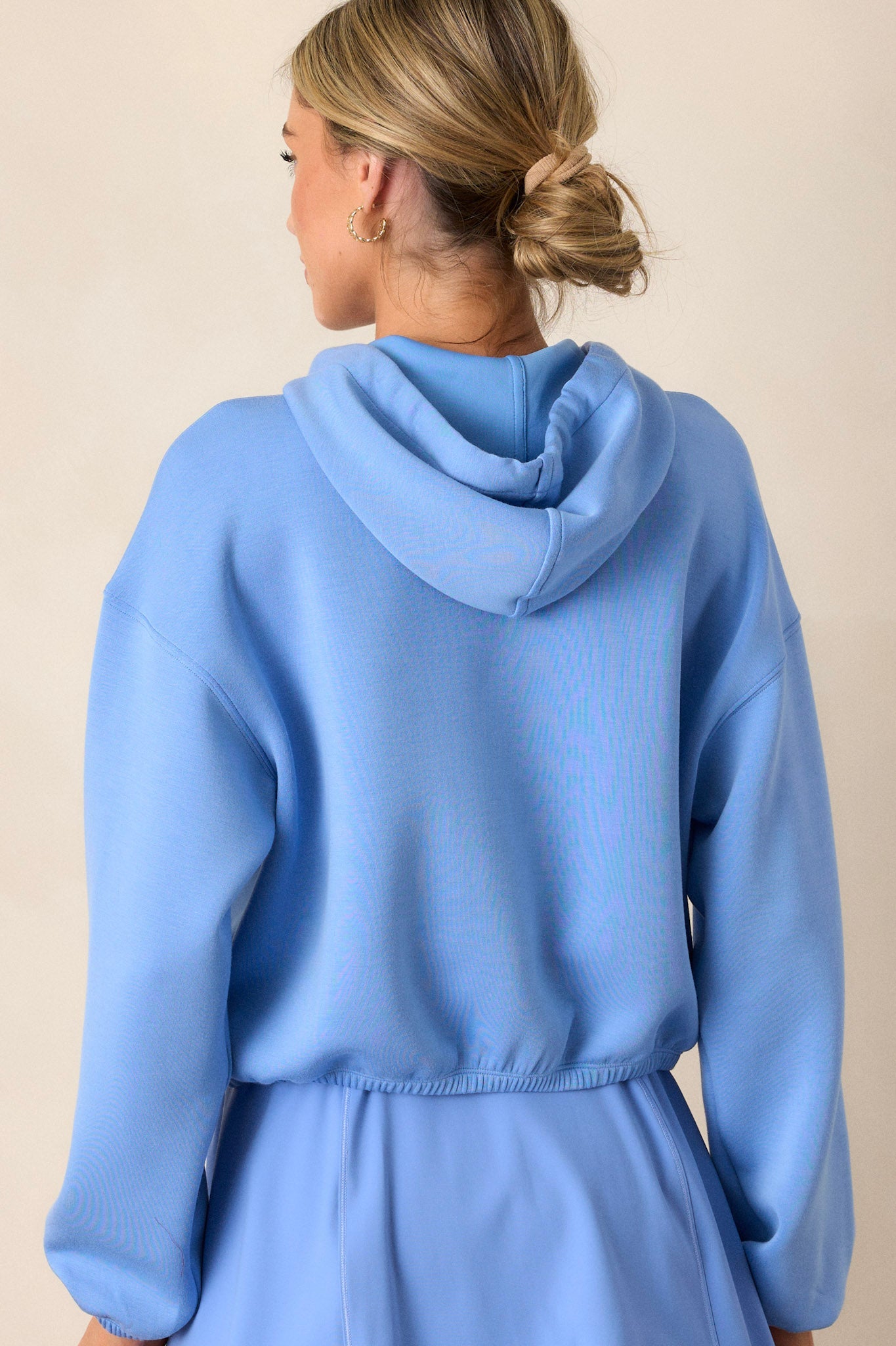SPANX® AirEssentials Cornflower Blue Cinched Hoodie