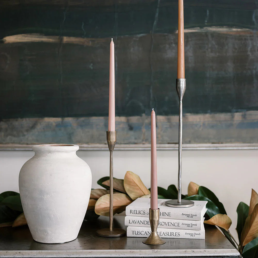 Handcrafted Cream Terracotta Vase