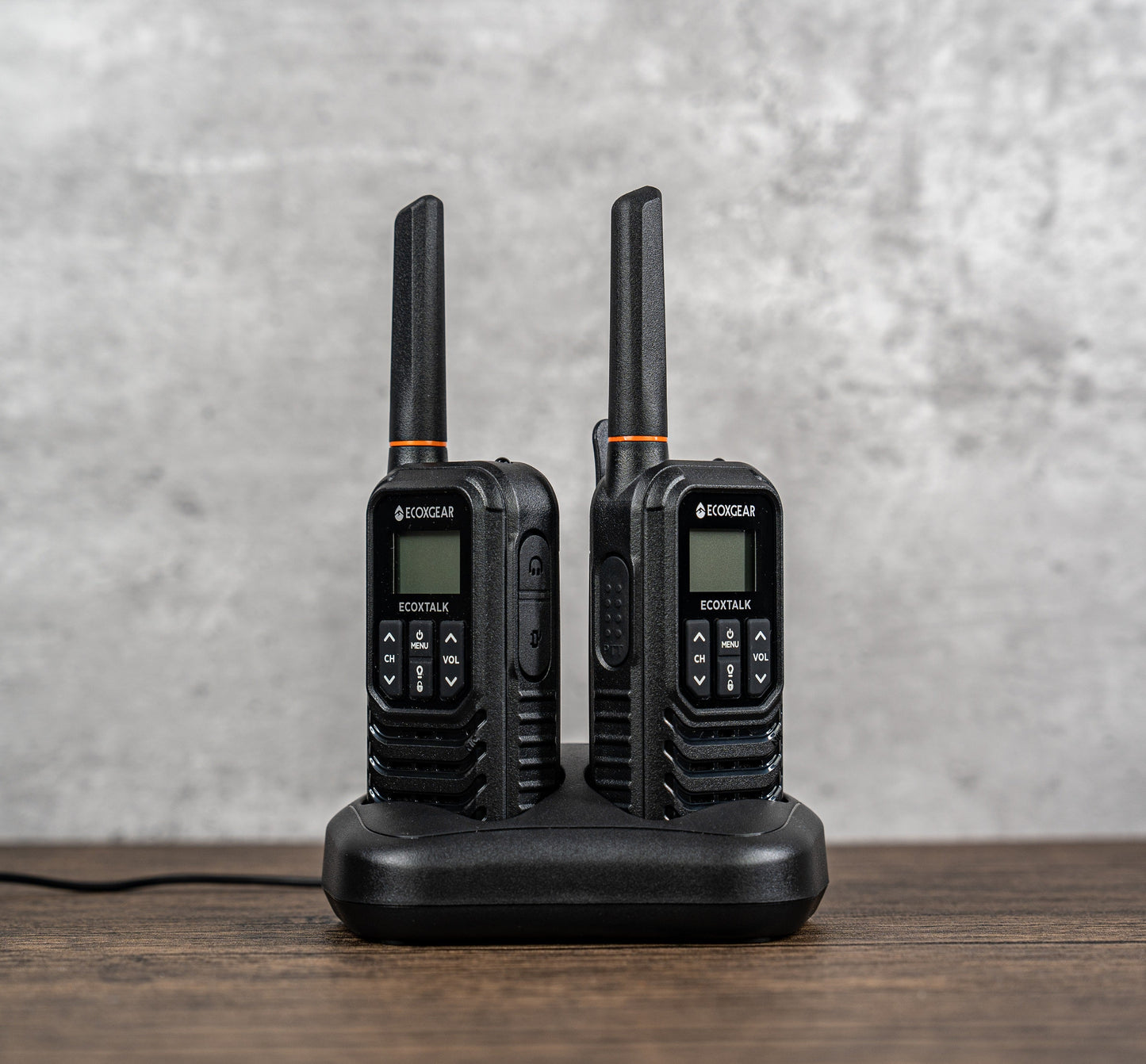 EcoxGear EXG100-2PK 1W UHF CB Handheld Radio (2-Pack)