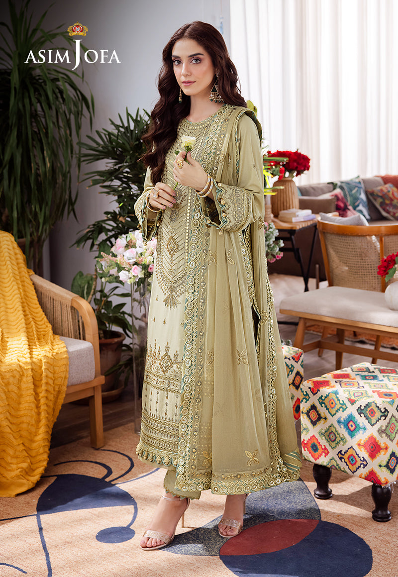 AJUR-11 EMBROIDERED LAWN 3 PCS