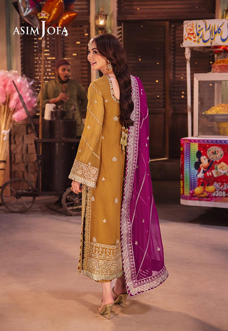 AJKK-12 EMBROIDERED CHIFFON 3 PCS
