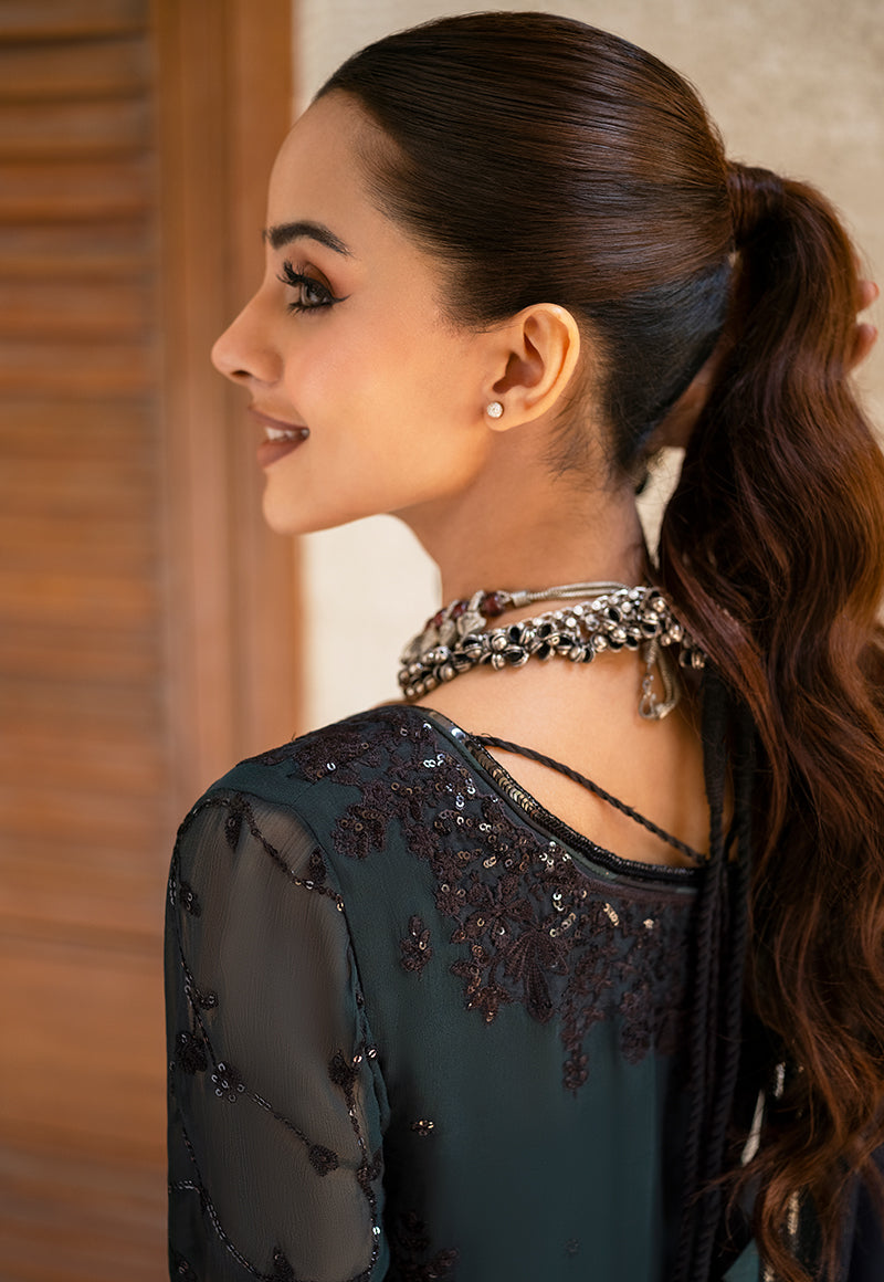 AJKM-07 EMBROIDERED CHIFFON 3 PCS