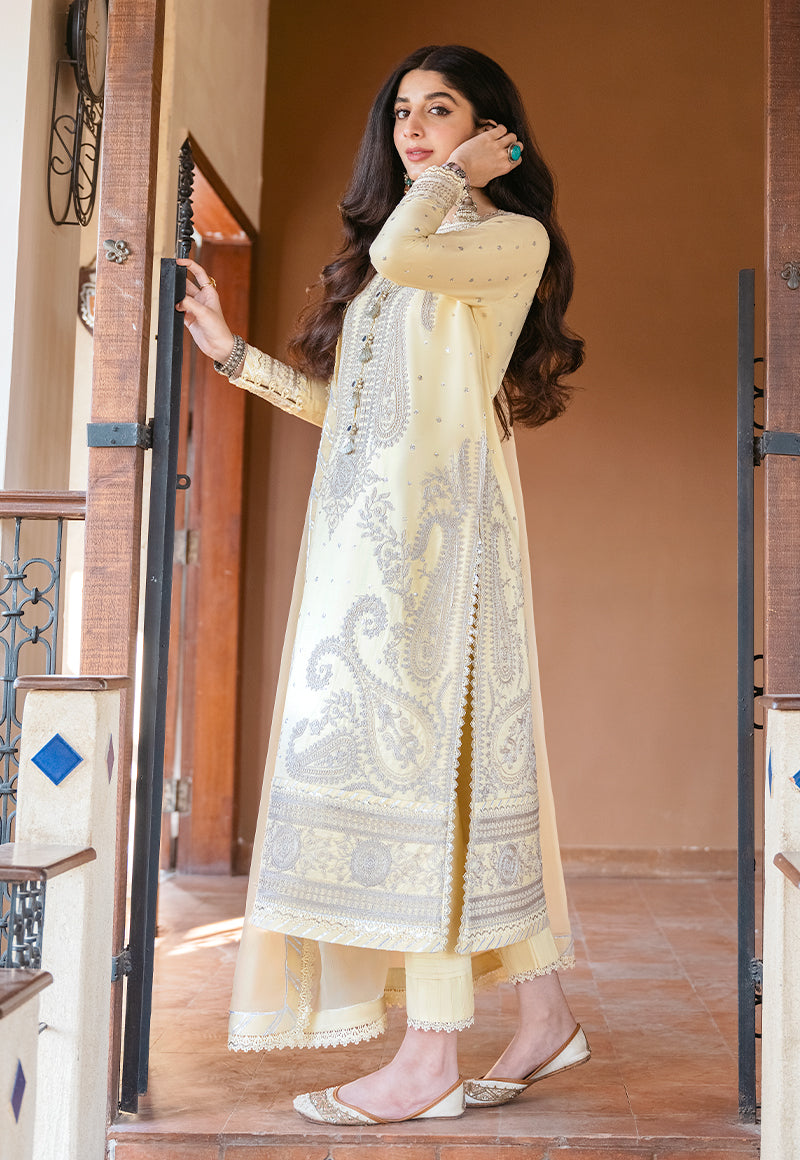 AJKM-10 EMBROIDERED POLY COTTON 3 PCS