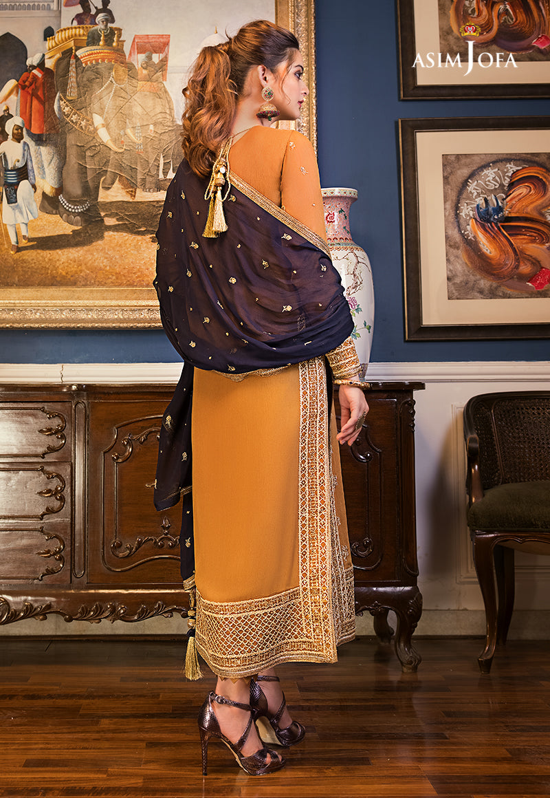 AJSM-02 EMBROIDERED CHIFFON 3 PCS