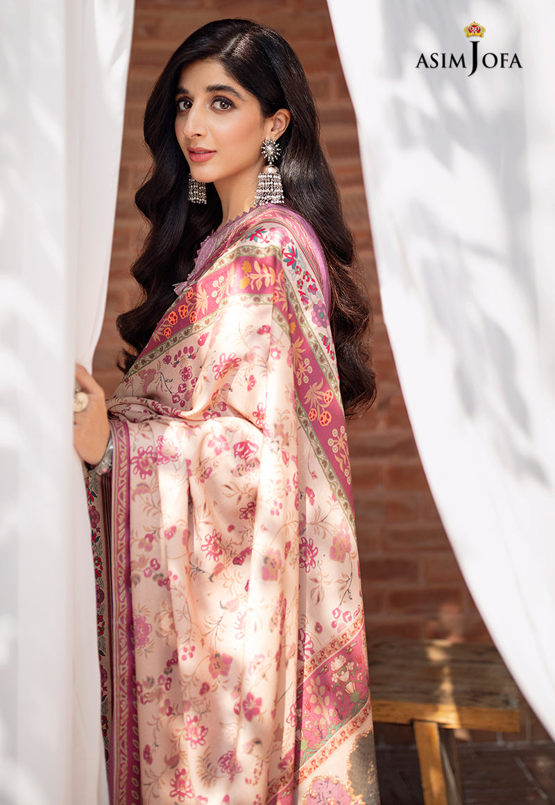 AJW-17 EMBROIDERED LINEN 3 PCS