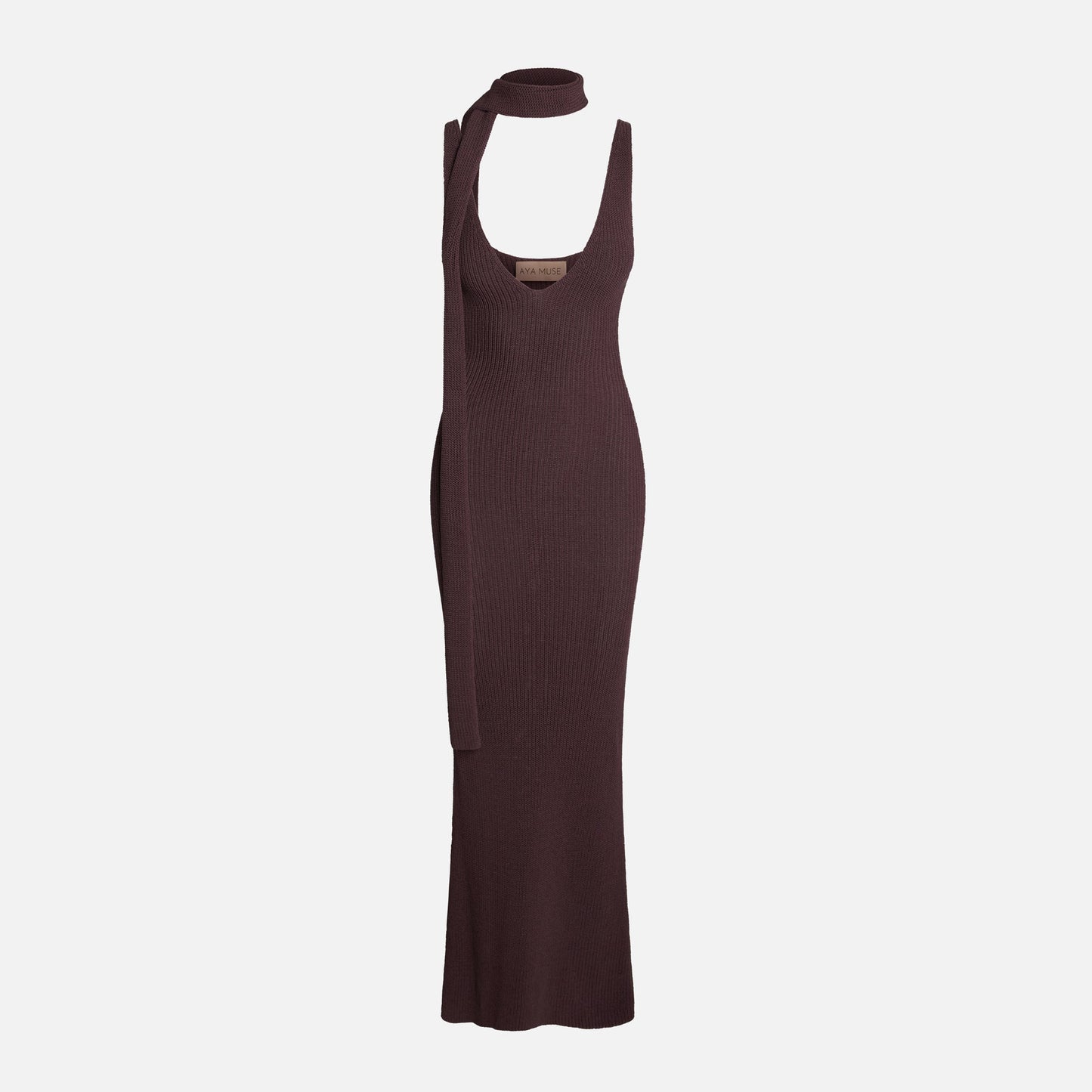Aya Muse Vega Dress - Fig
