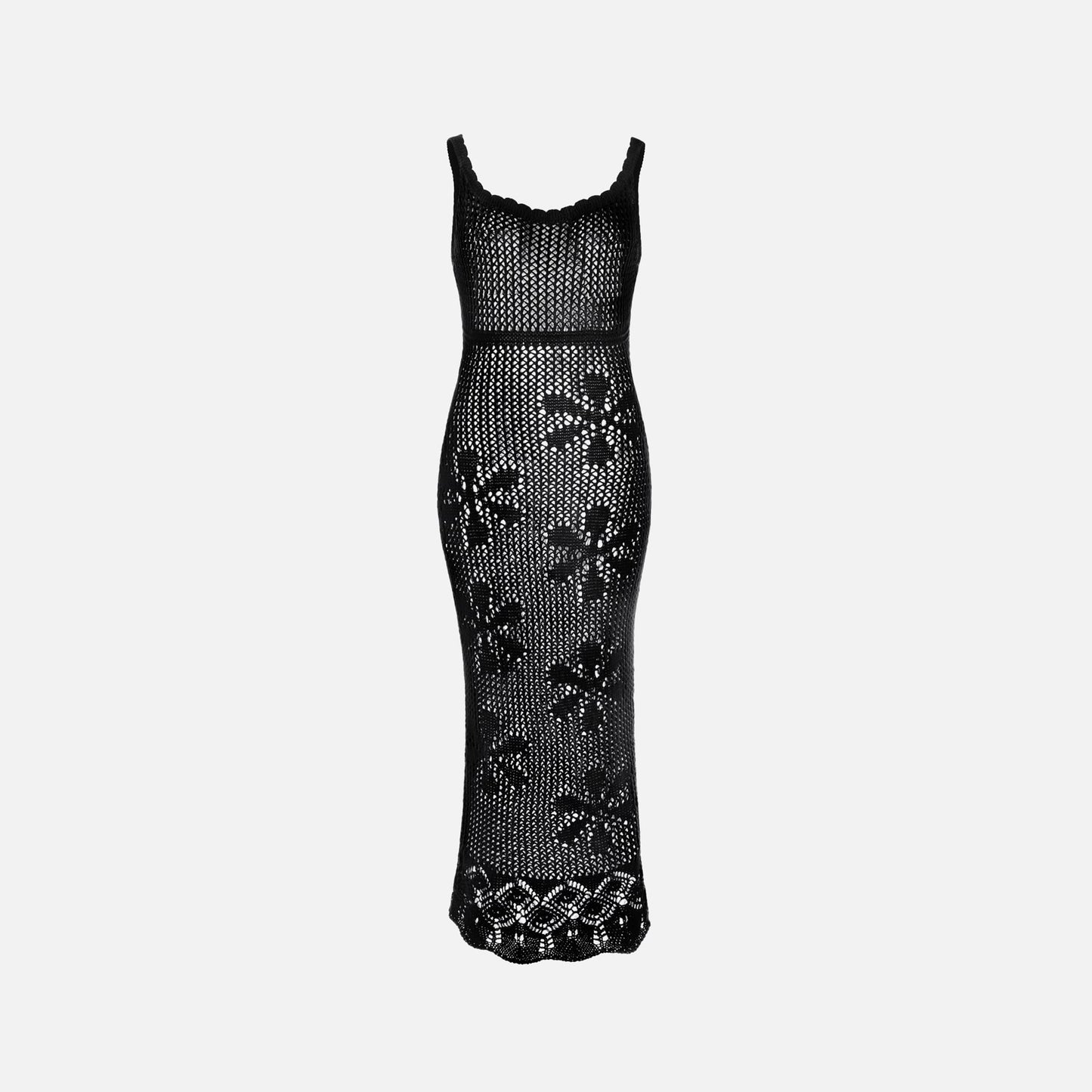 Asta Resort Emma Tricot Dress - Black