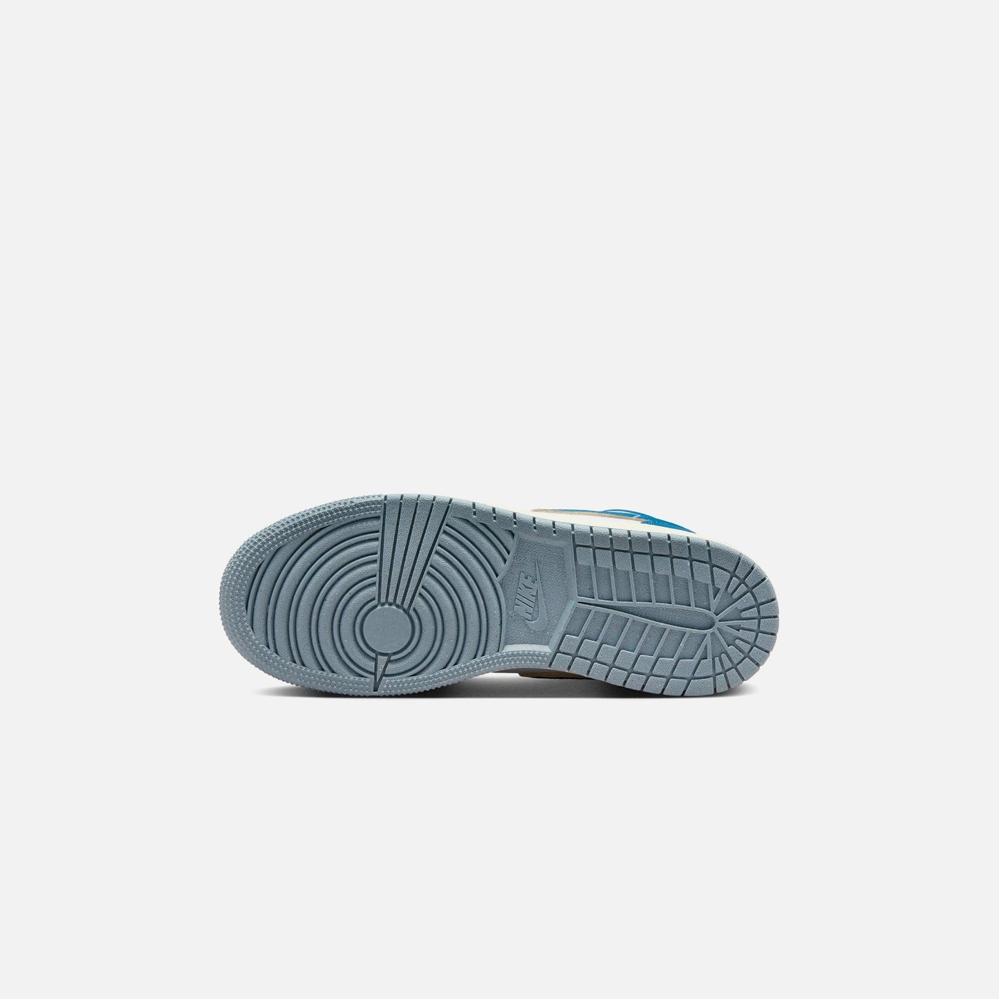 Jordan GS Air Jordan 1 Low SE - White / Industrial Blue / Blue Grey