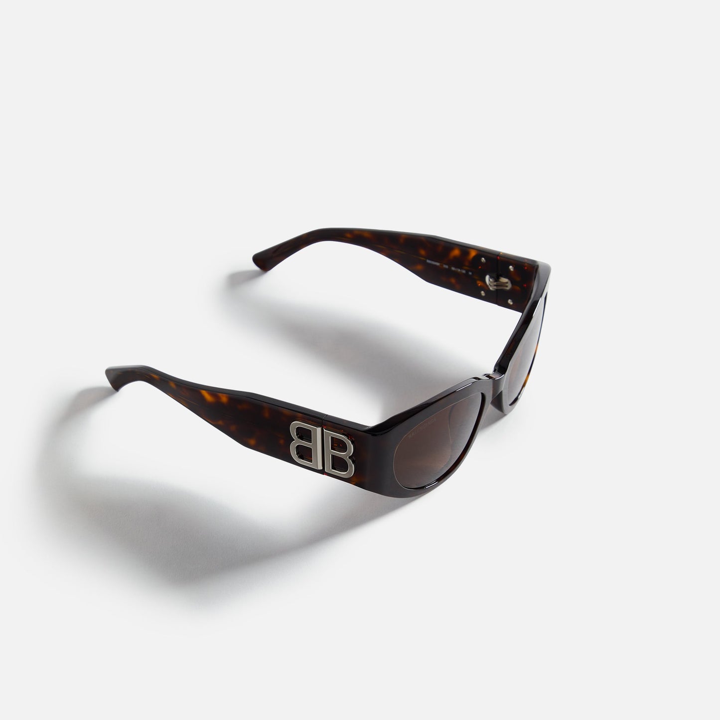 Balenciaga Acetate Oval 55 Frame - Brown