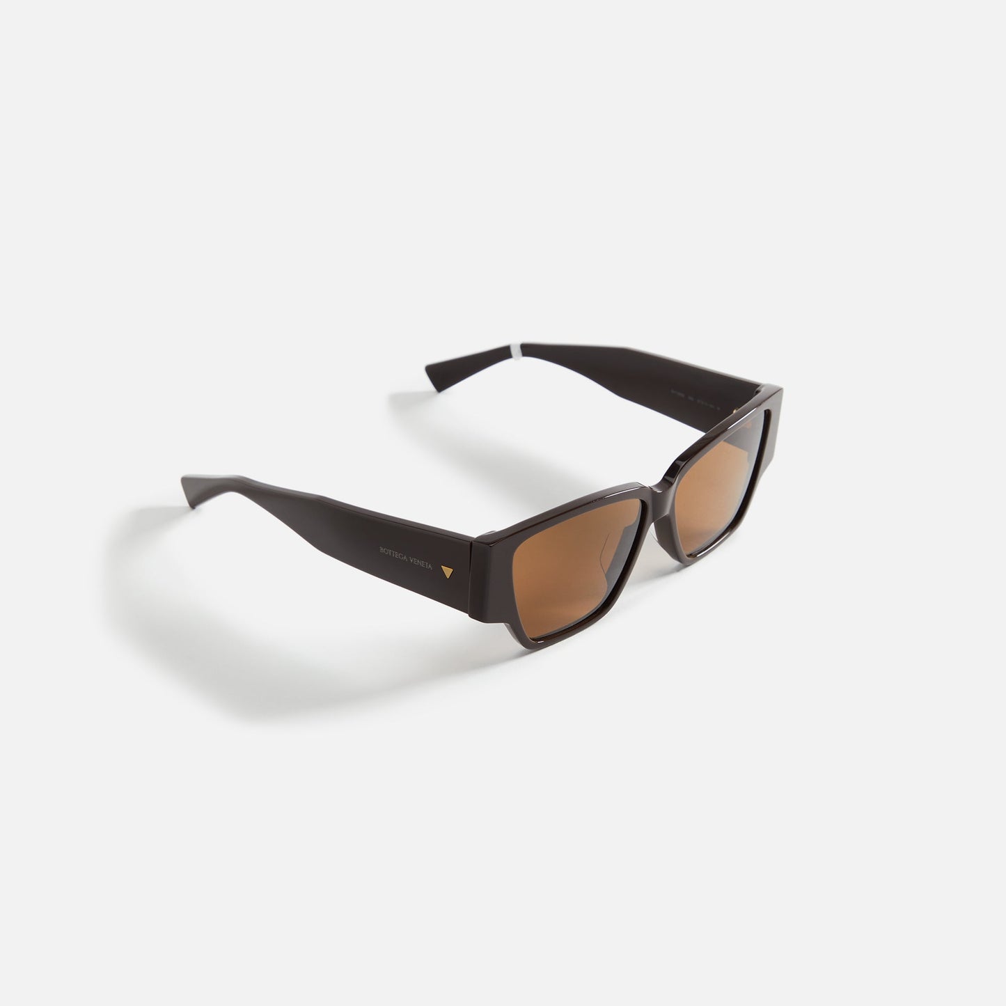 Bottega Veneta Acetate 57 Frames - Brown