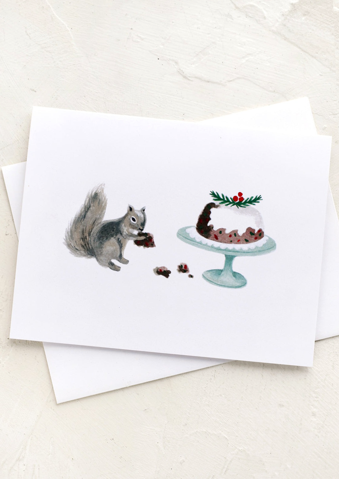 Fruitcake Thief Holiday Card
