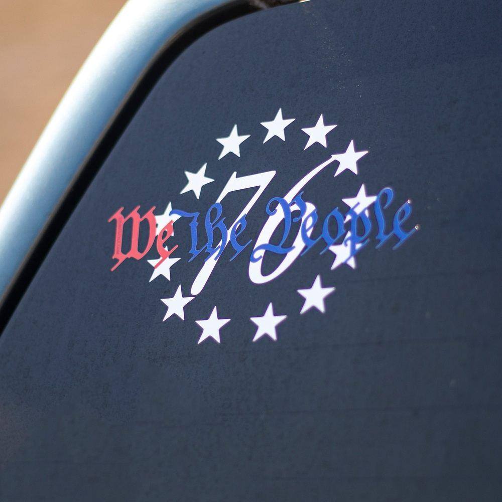 We The People Decal