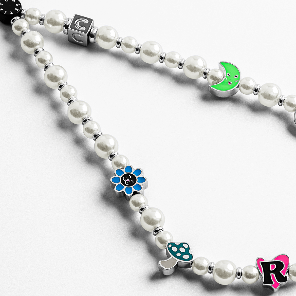 CASETiFY x Ripndip Phone Charm (Silver)