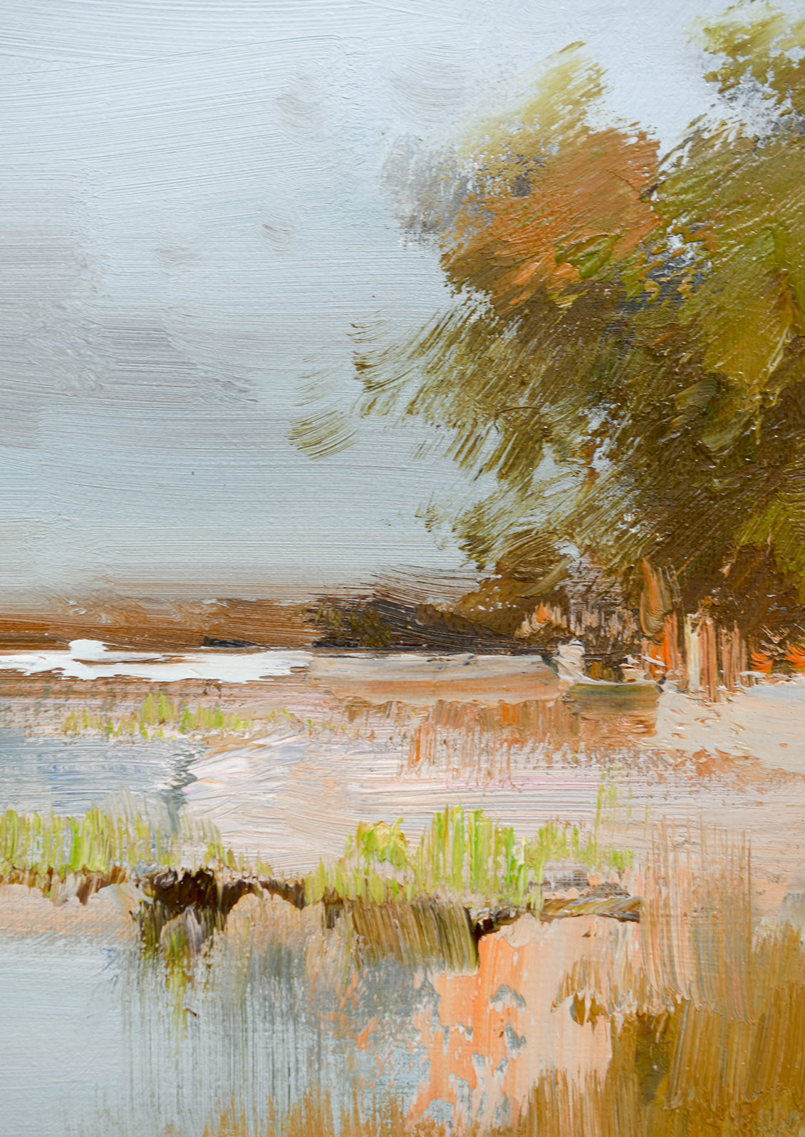 'Idyllic Inlet' Oil Painting