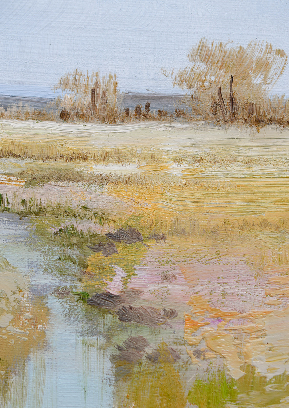 'Meadow Stream' Oil Painting