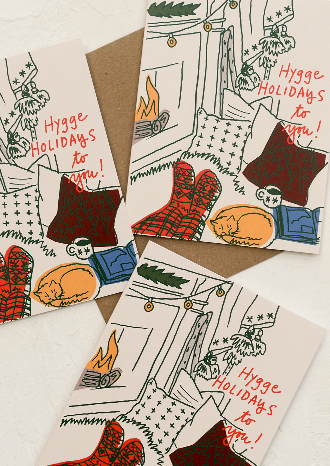 Hygge Holidays To You Card