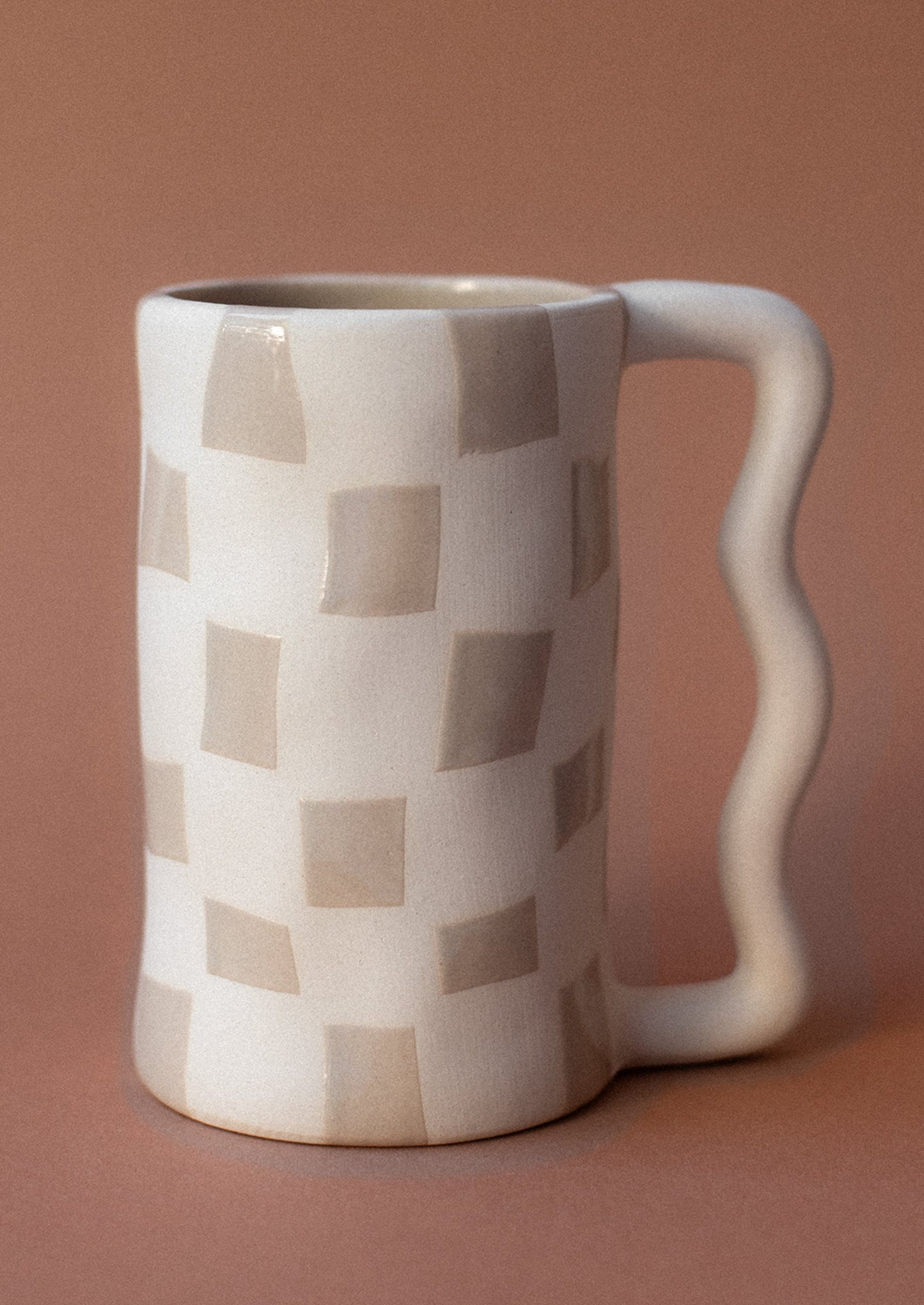 Optic Check Ceramic Mug