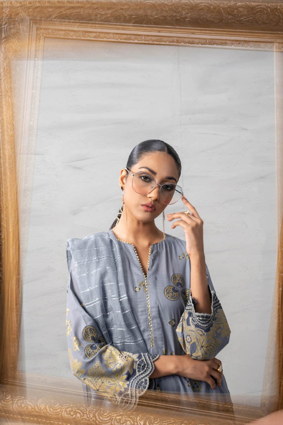 3 Pc Slub Outfit