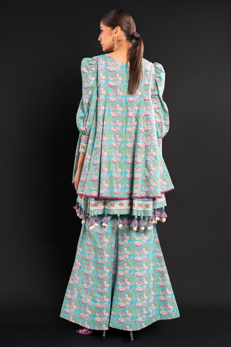 Printed Lawn Dobby Fabric