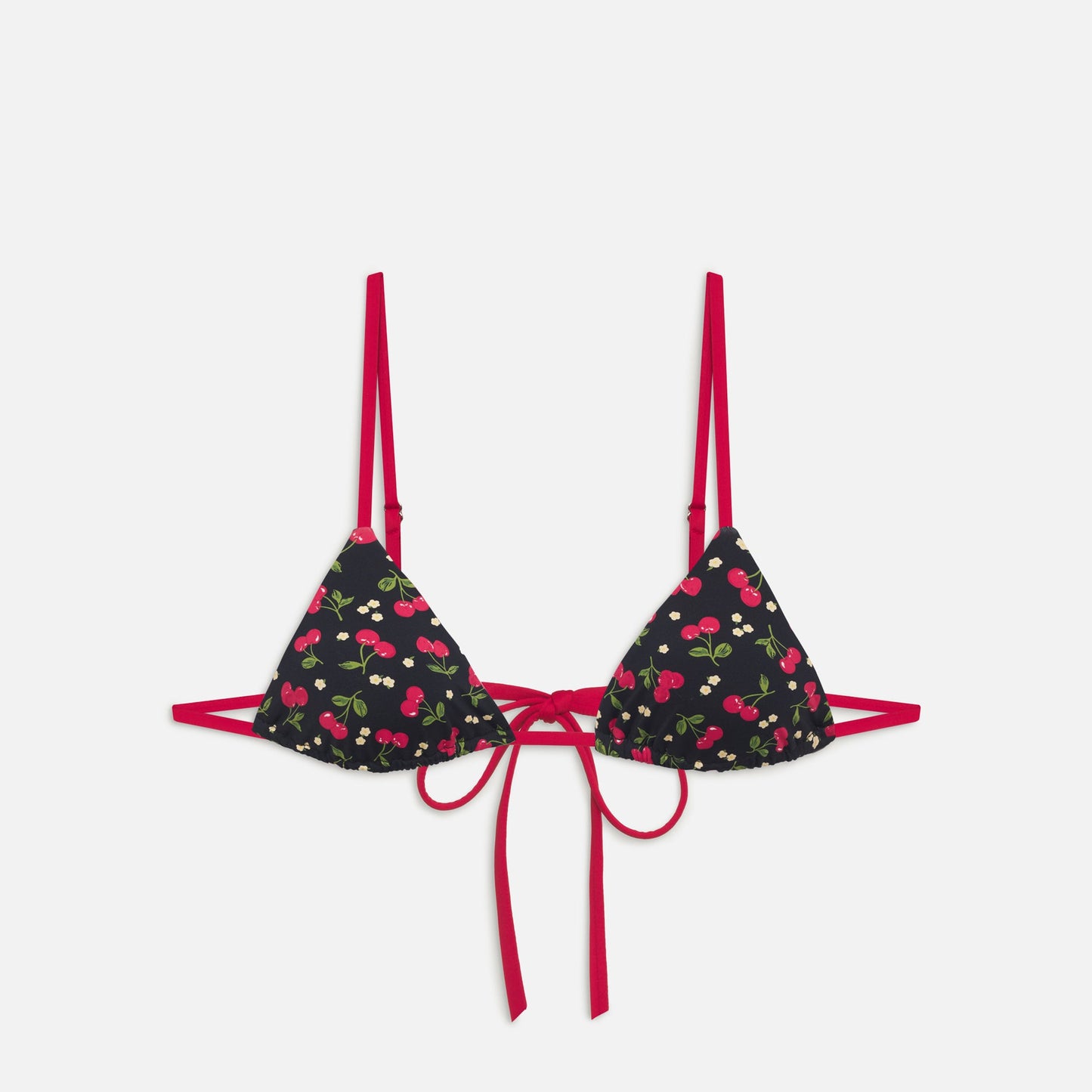 Frankies Bikinis Lumia Top - Cherry Hearts