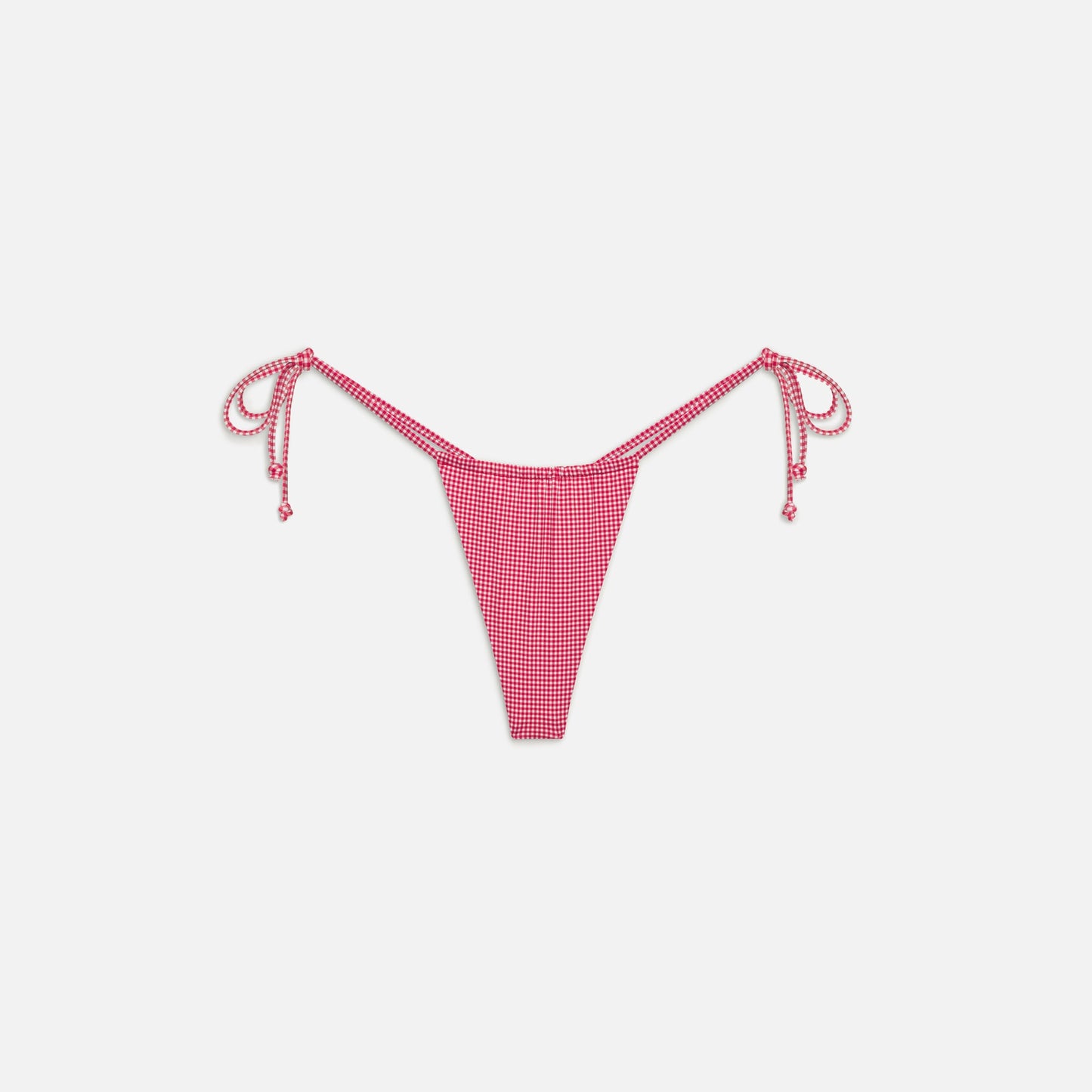 Frankies Bikinis Tia Bottom - Ladybug Gingham