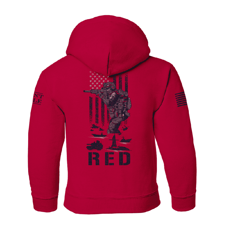 Youth RED Friday Hoodie - Red