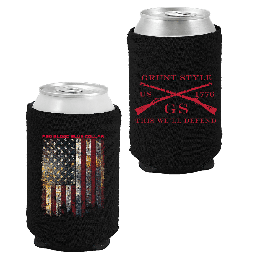 Red Blood Blue Collar™ Beer Sock™ Insulator