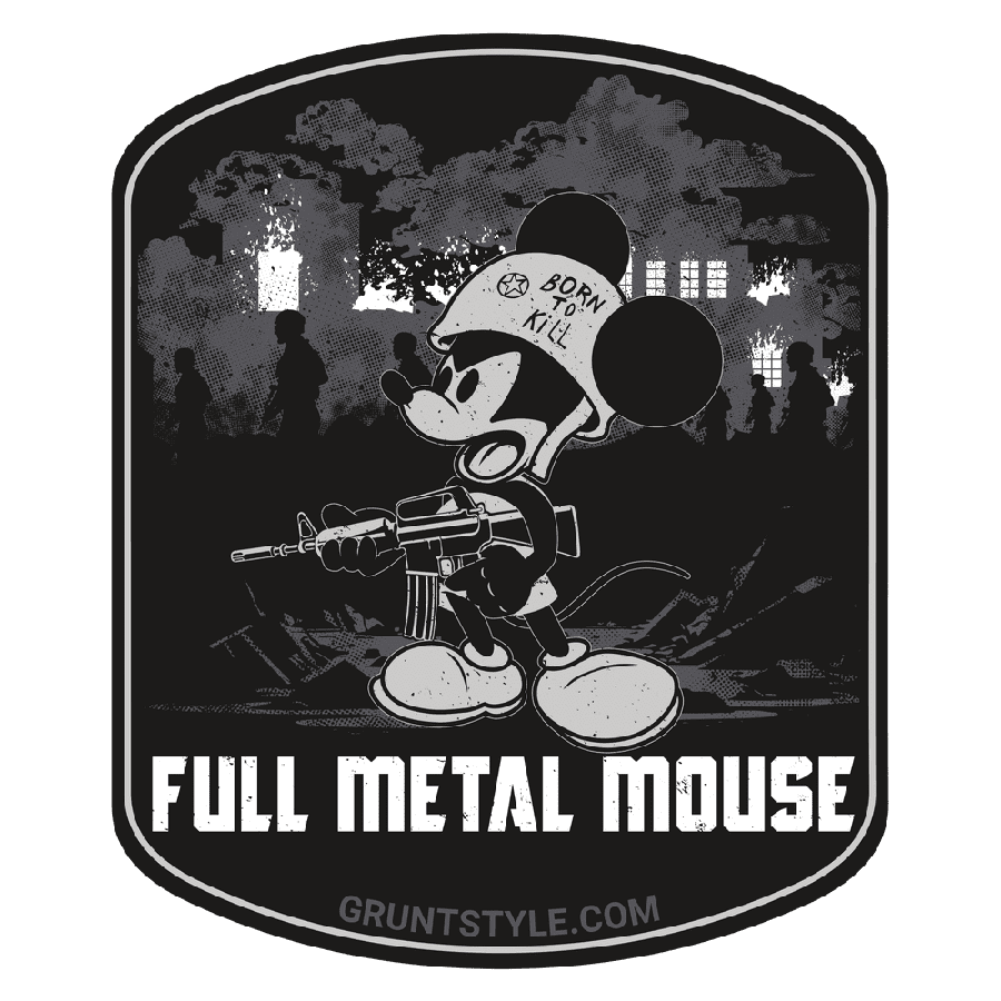 Full Metal Mouse Sticker