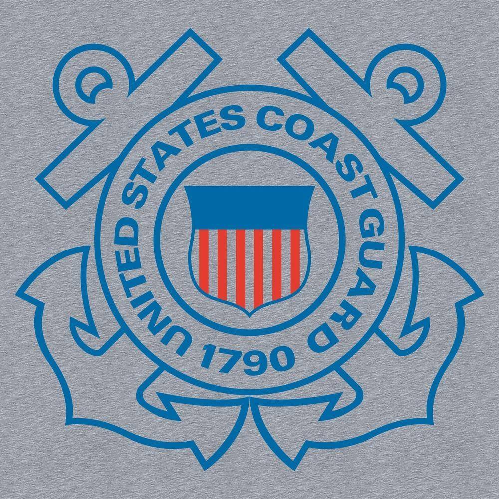 USCG - Logo T-Shirt - Heather Grey
