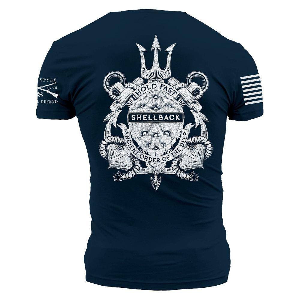 USN - Shellback Seal T-Shirt - Navy