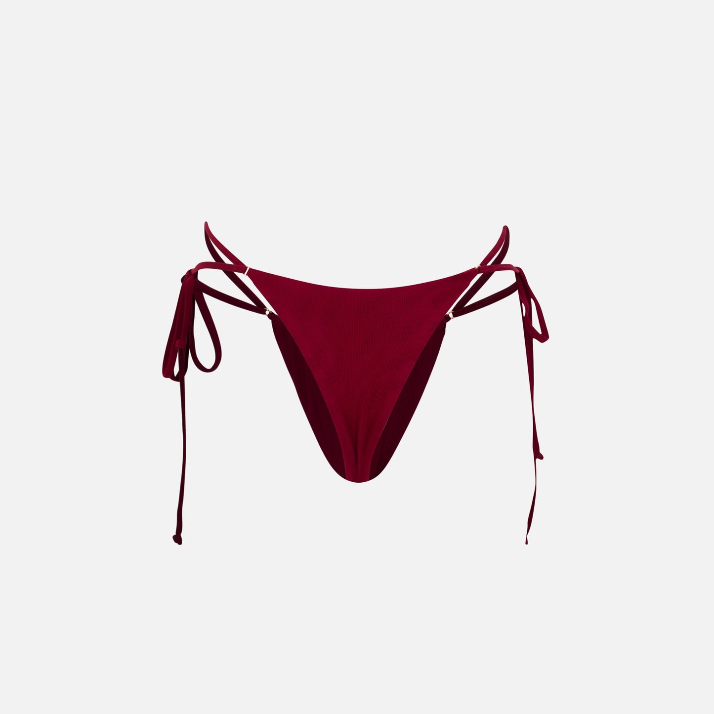Gonza Side Strap Bottom - Borgona