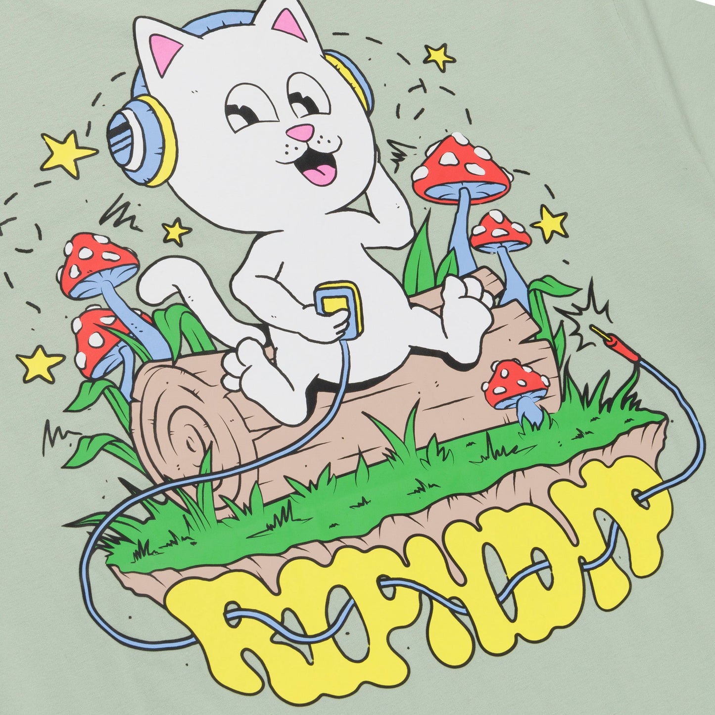 Shroom Song Tee (Sage)