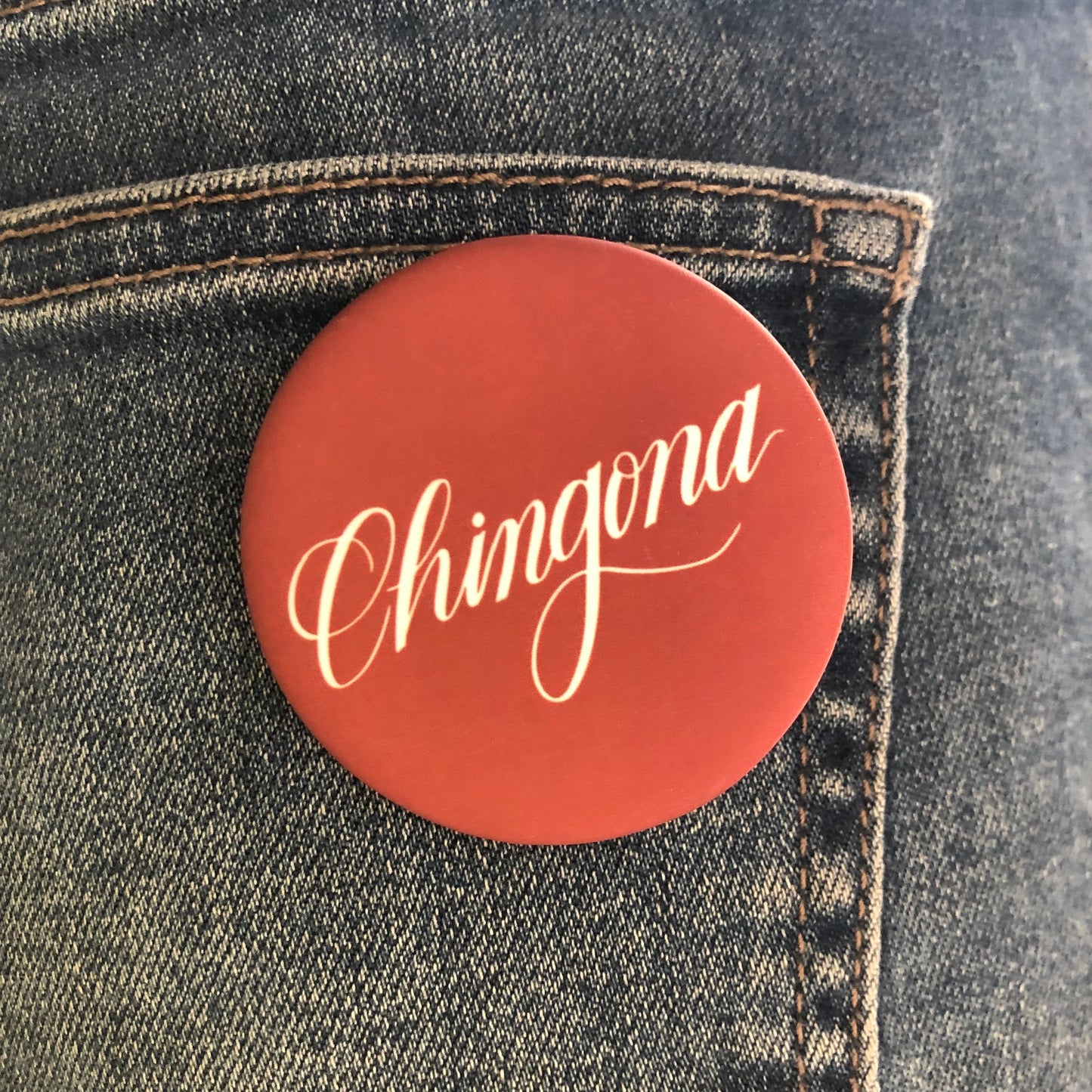 Chingona Button