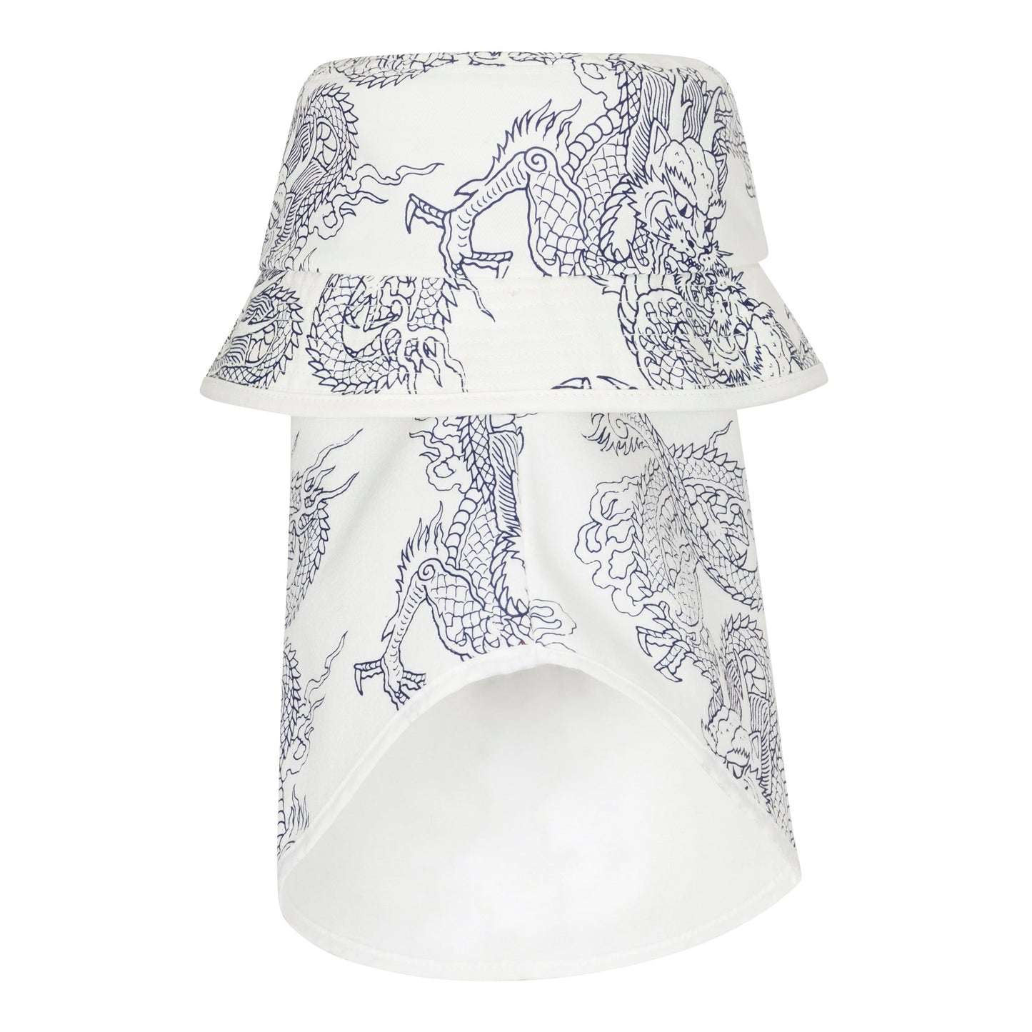 Haku Face Mask Bucket Hat (White)